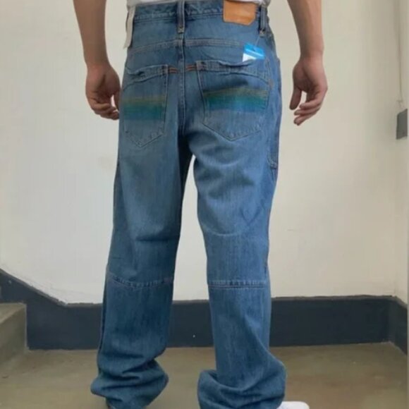 Men’s Rocawear Mid Blue Denim Pants NWT - Picture 3 of 6